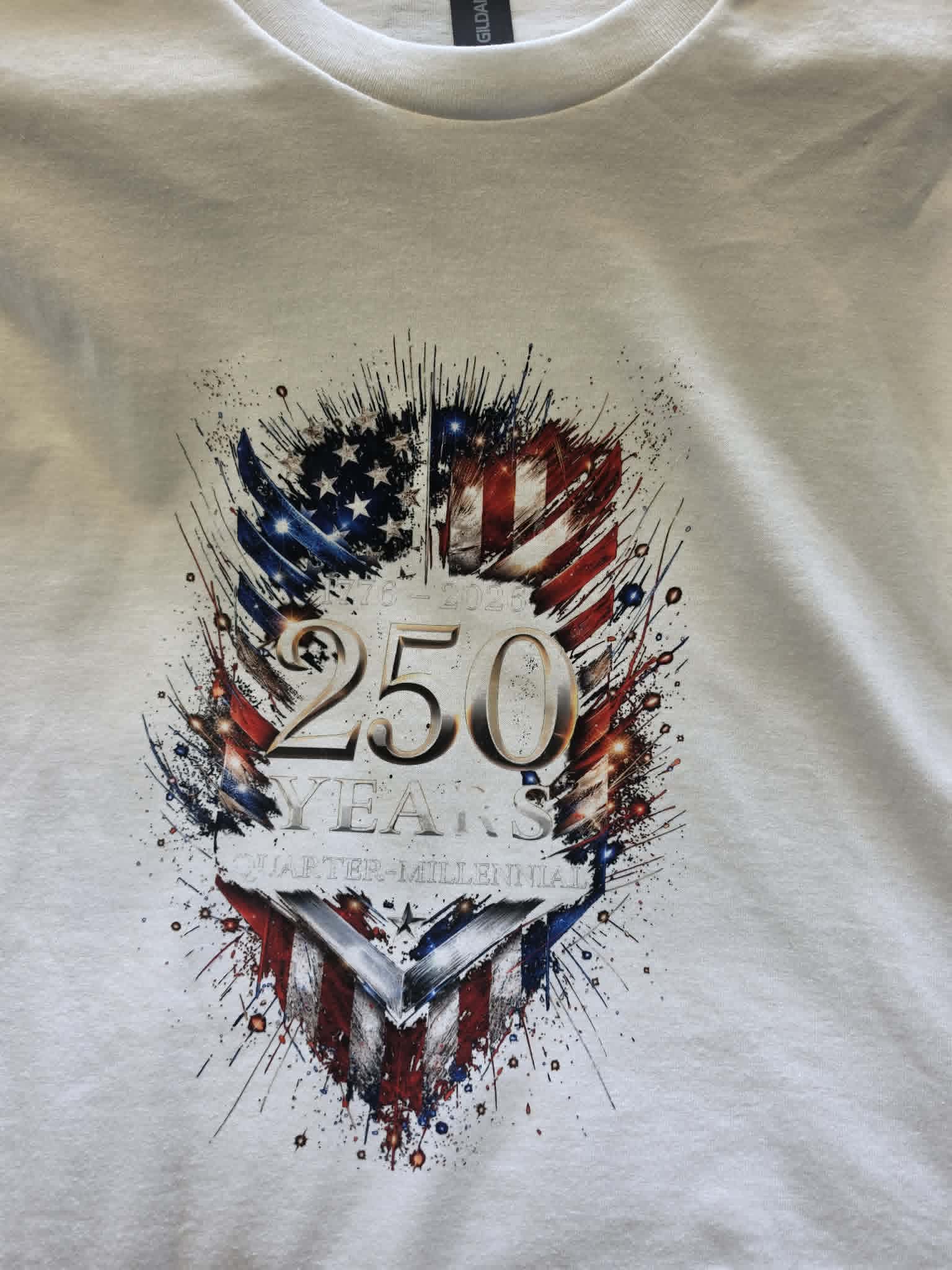 250 year aniversary T-shirt