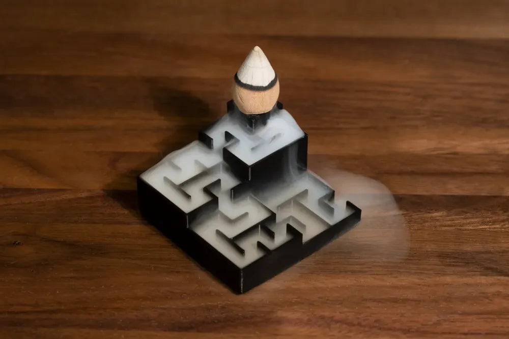 MAZE BACK FLOW INCENSE HOLDER