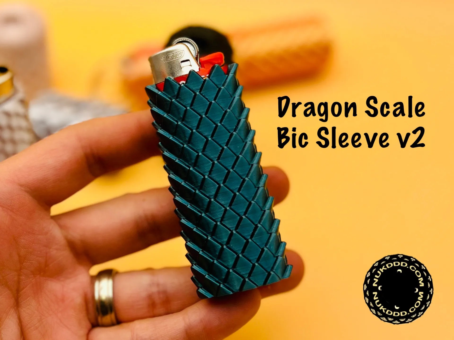 DRAGON SCALE LIGHTER CASE