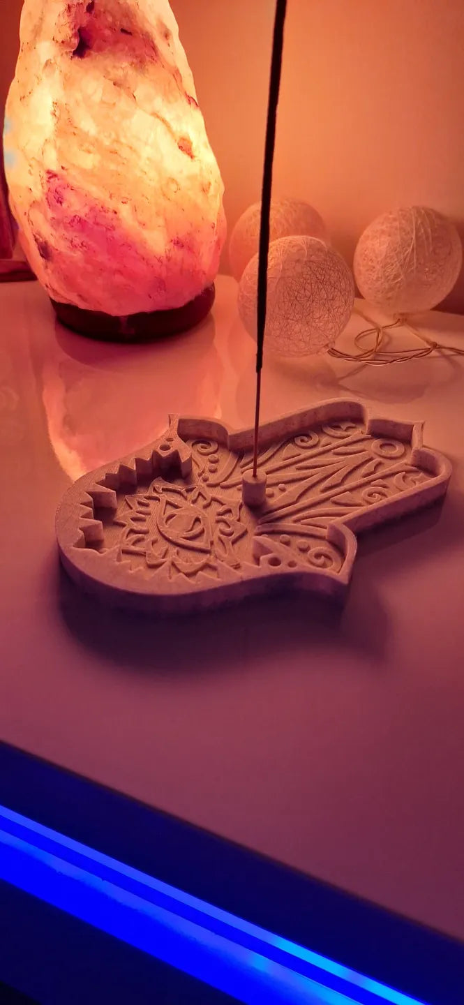FATIMA HAND INCENSE HOLDER