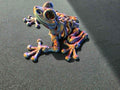 SKELETON FROG TOY