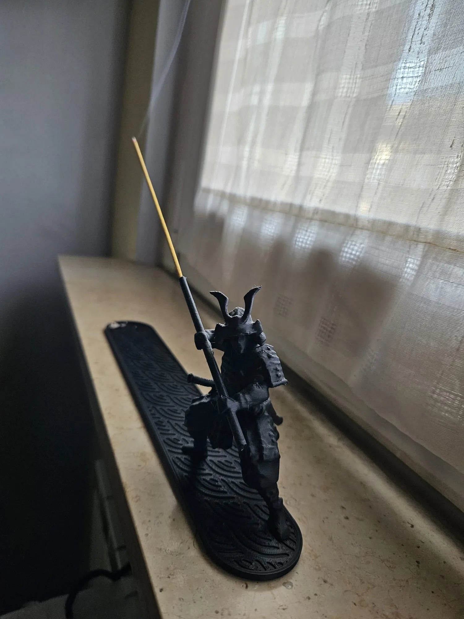 SAMURAI INCENSE HOLDER