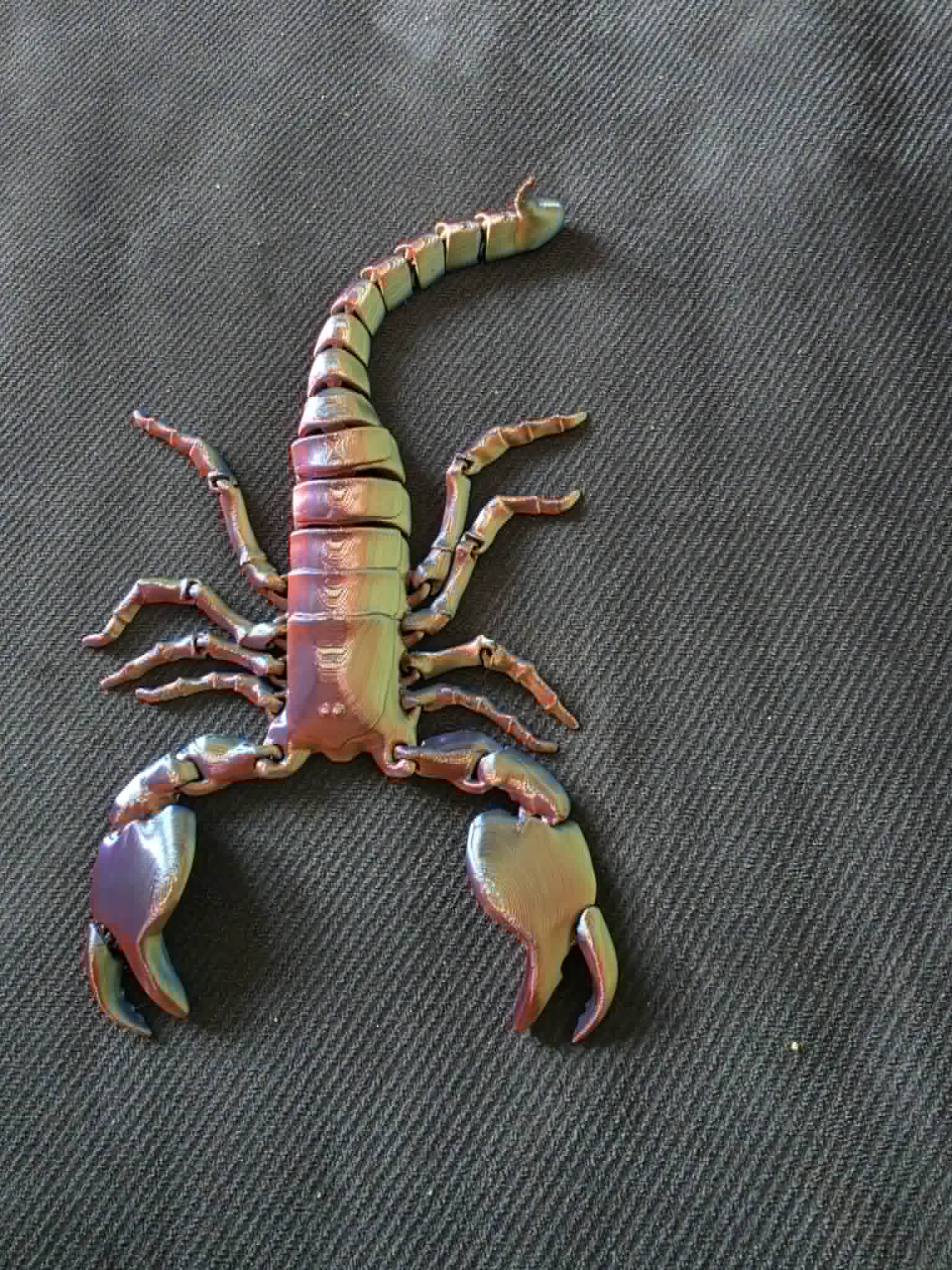 LARGE SCORPION TOY