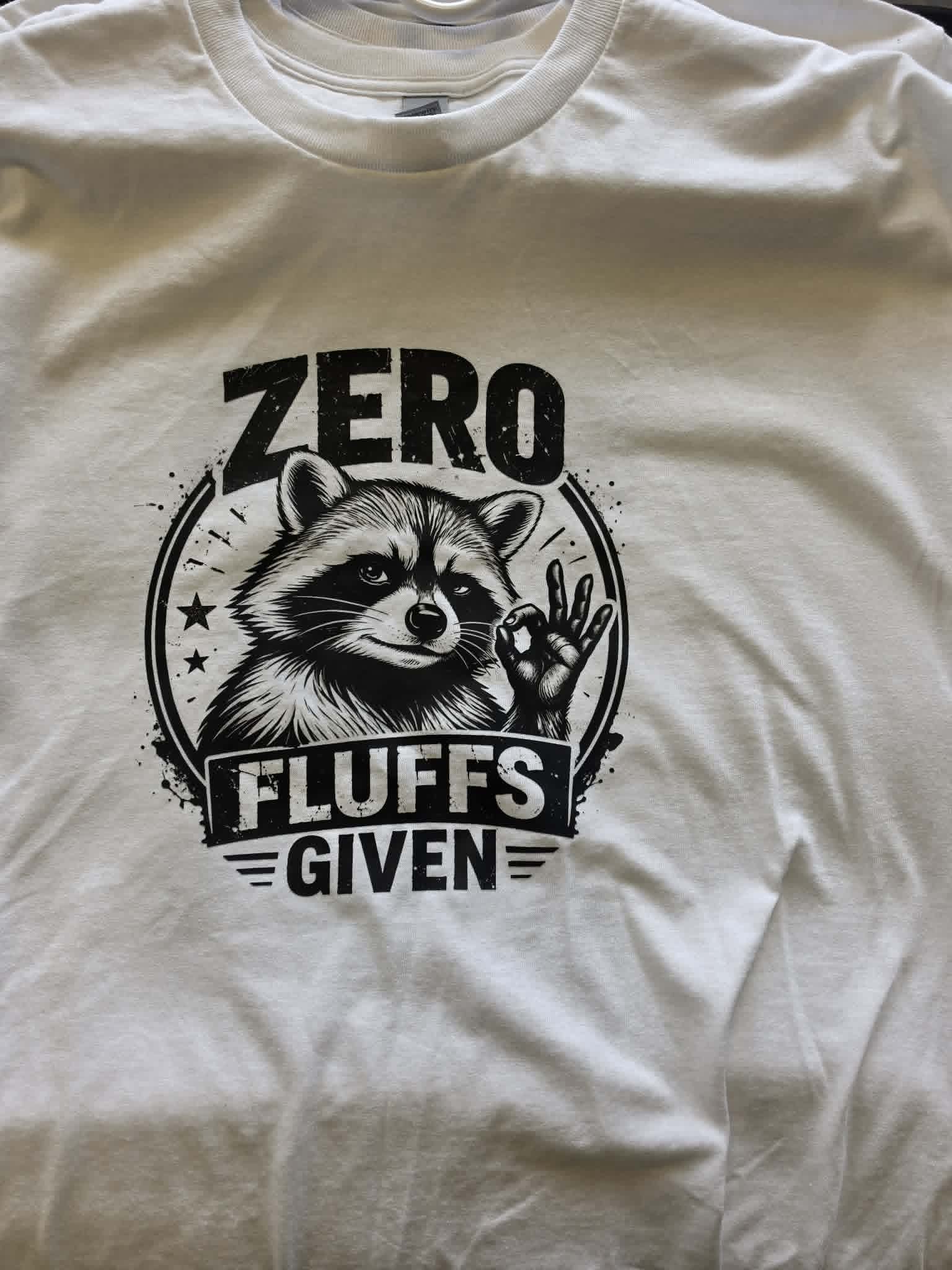 ZERO FLUFFS T-shirt
